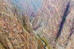 Black Canyon Of The Gunnison National Park Stock Photo