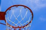 Basketball Hoop Stock Photo