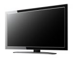 Lcd/led Television Isolated Stock Photo