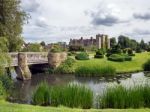 View Of Hever Castle And Grounds In Hever Kent Stock Photo