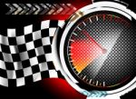 Speedometer Background Stock Photo