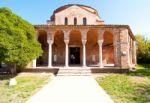 Venice Italy Torcello Cathedral Of Santa Maria Assunta Stock Photo