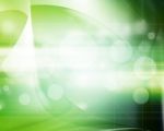 Green Futuristic Background Stock Photo