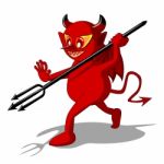 Red Devil Stock Photo