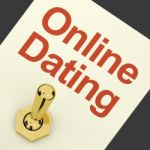 Online Dating Switch Stock Photo