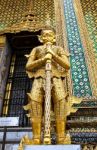 Mythical Giant Guardian (yak) At Wat Phra Kaew, Thailand Stock Photo