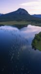 Aerial View Of Lake Moogerah In Queensland Stock Photo