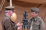 Detling, Kent/uk - August 29 : Men In Costume At The Military Od Stock Photo