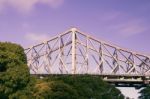 Story Bridge In Brisbane, Queensland Stock Photo