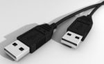 USB Cable Stock Photo