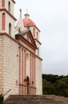 The Mission In Santa Barbara California Stock Photo