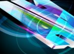 Abstract Colors Shapes Motion Graphics Stock Photo