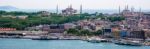 Istanbul, Turkey - May 24 : View Of Buildings Along The Bosphoru Stock Photo