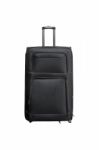 Big Luggage Trolley Isolated Stock Photo