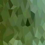 Tea Green Abstract Low Polygon Background Stock Photo