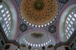 Istanbul, Turkey - May 28 : Interior View Of The Suleymaniye Mosque In Istanbul Turkey On May 28, 2018 Stock Photo