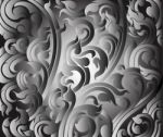 Art Pattern Metal Style Stock Photo