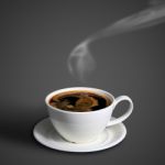 steaming Coffee Stock Photo