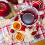 Mulled Wine With Spices And Gingerbread Cookies Stock Photo