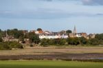 View Of Alnmouth Village Stock Photo