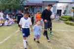 Bangkok, Thailand - Nov 2016: In The Nov 23, 2016. Youth Soccer Match, In Pieamsuwan Elementary School Stock Photo