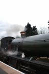 Antique Steam Train Stock Photo