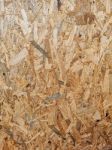 Oriented Strand Plywood Board Texture Stock Photo