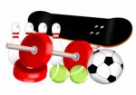 Sport Equipment Stock Photo