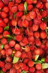 Lychee Fruits Stock Photo