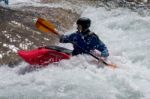 Water Sports At The Cardiff International White Water Centre Stock Photo