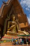 Big Bhudda At Wat Tham-sua Temple, Thailand Stock Photo