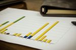 Paper Graph Business Stock Photo