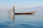 Life At Inle Lake, Myanmar Stock Photo