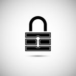 Lock Icon Stock Photo