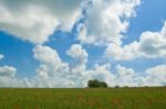 Cloudy Landscape Stock Photo