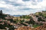 View Of The Unesco World Heritage City Of Ouro Preto In Minas Ge Stock Photo