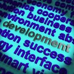 Development Word Stock Photo