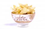 Fried Potatoes Stock Photo