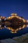 Hwaseong Fortress In Suwon,korea Stock Photo