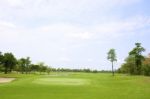 Golf Course Stock Photo