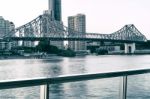 Story Bridge In Brisbane Stock Photo