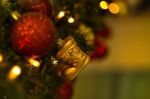 Christmas Decoration Close Up Stock Photo