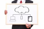 Cloud Computing Concept Stock Photo