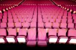 Theater Seats Stock Photo