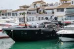 Puerto Banus, Andalucia/spain - July 6 : View Of The Harbour In Stock Photo