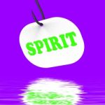 Spirit On Hook Displays Spiritual Body Or Purity Stock Photo