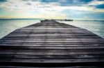 Wooden Bridge Stock Photo