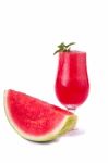 Watermelon Juice Stock Photo