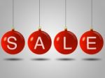 Christmas Sale Stock Photo