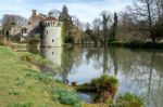 View Of  A Building On The Scotney Castle Estate Stock Photo